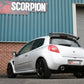 Scorpion Resonated Cat Back Exhaust - Renault Clio Mk3 2.0 RS 200 (09-12)