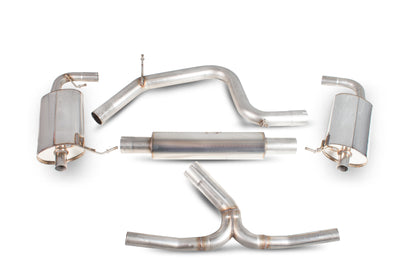 Scorpion Resonated Cat Back Exhaust - Skoda Octavia vRS 2.0 TFSi (13-18)