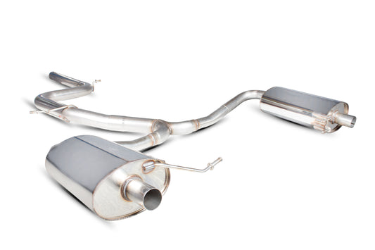 Scorpion Non-Res Cat Back Exhaust - Skoda Octavia vRS 2.0 TFSi (13-18)