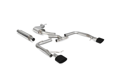 Scorpion Resonated Cat Back Exhaust (Black) - Seat Leon Cupra 2.0 TSI ST 15-18