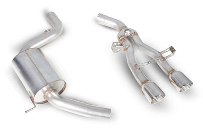 Scorpion Non-Res Cat Back Exhaust - Seat Leon Mk2 Cupra R (10-12)