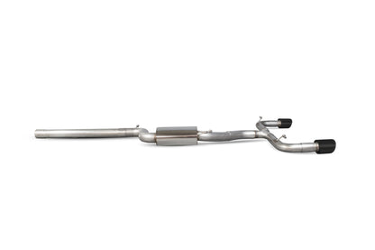 Scorpion Non-Res Cat Back Exhaust (Black) - Seat Leon Mk3 Cupra 2.0 TSI 14-18