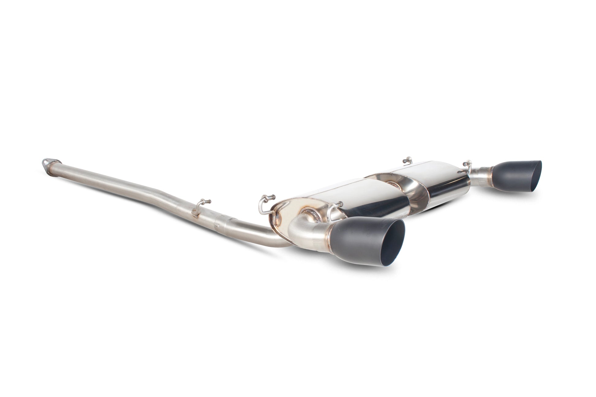 Scorpion Non-Res Cat Back Exhaust (Black) - Toyota GT86 & Subaru BRZ (12-18)