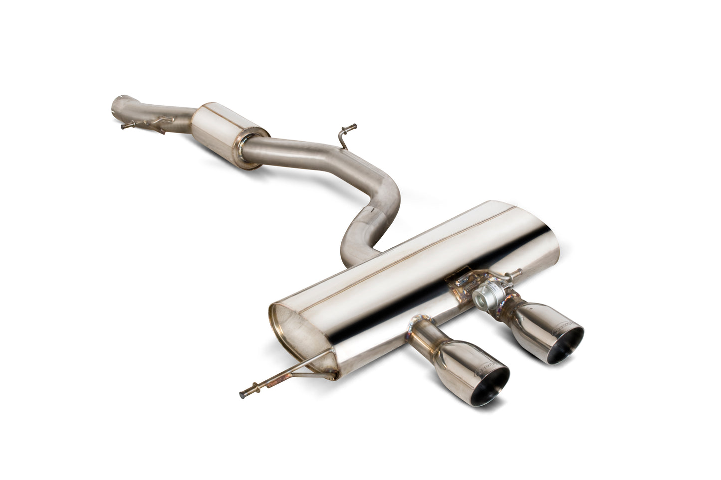 Scorpion Resonated Cat Back Exhaust - Volkswagen Golf R Mk6 R (09-13)