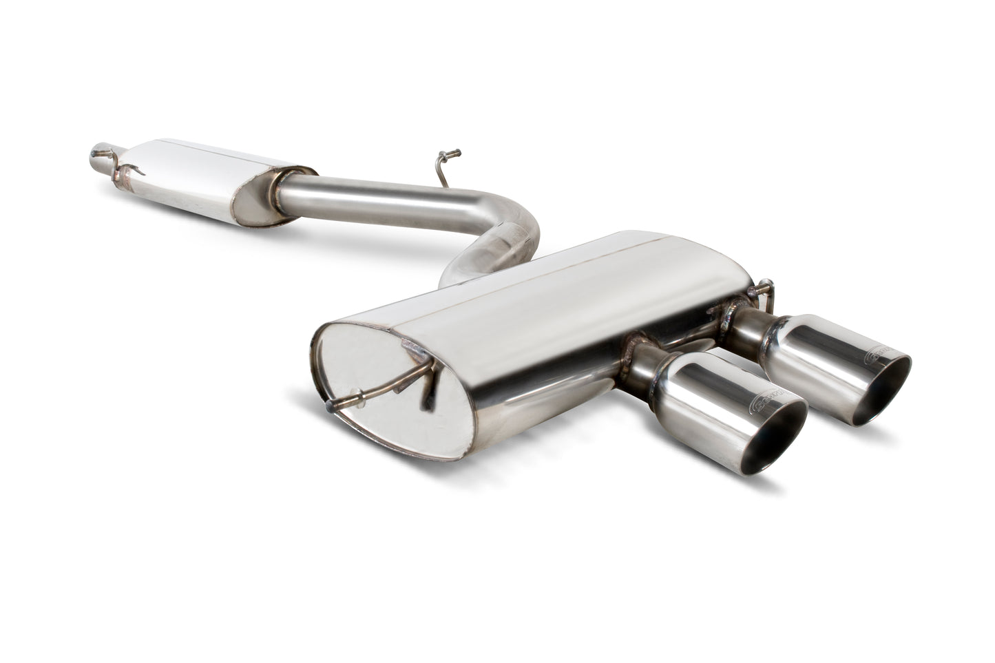 Scorpion Resonated Cat Back Exhaust - Volkswagen Golf Mk5 R32 (05-08)