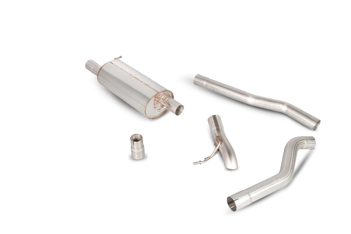 Scorpion Resonated cat/DPF Back Exhaust (Discrete) - Volkswagen Transporter T5