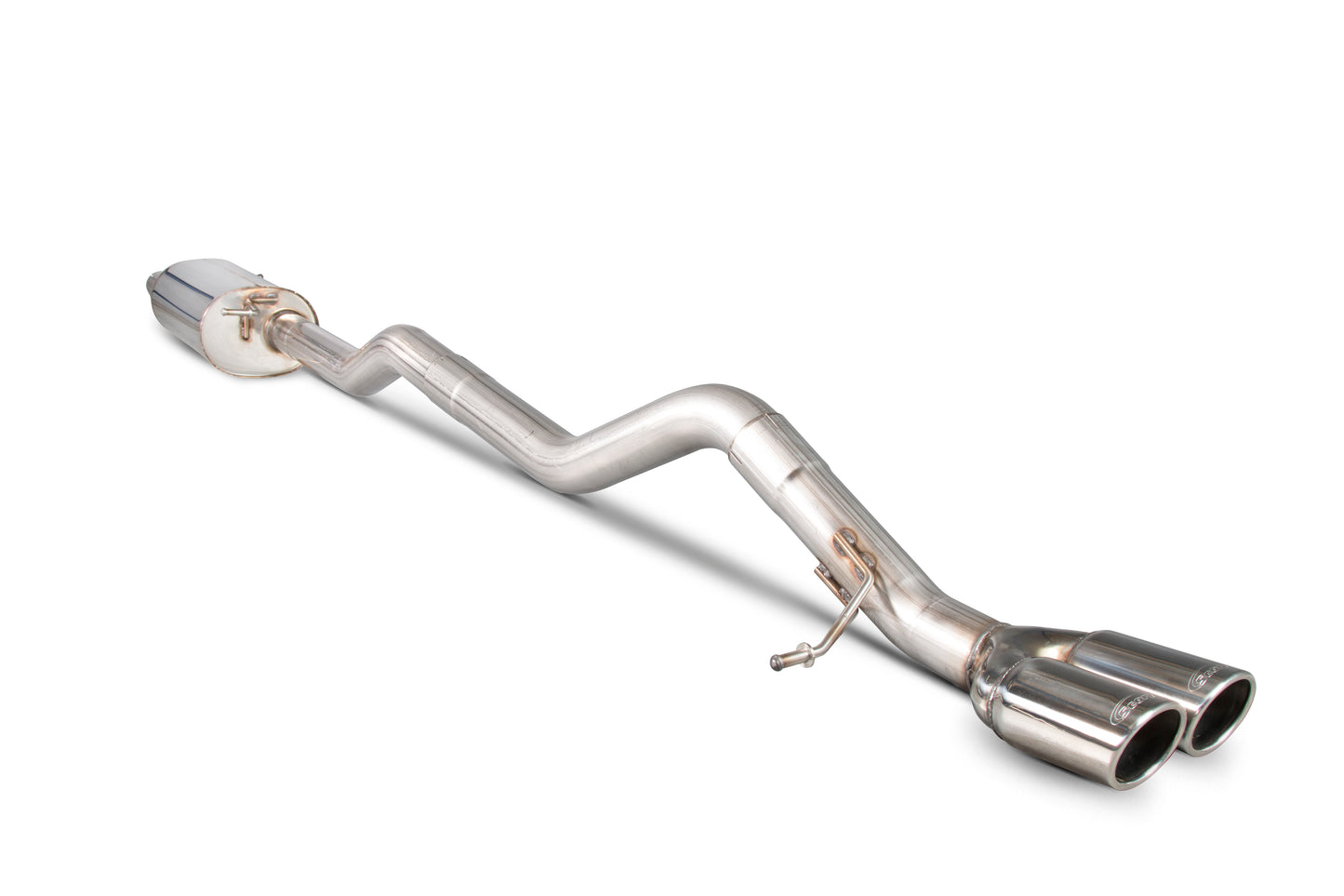 Scorpion Resonated cat/DPF Back Exhaust (Twin Monaco) - VW Transporter T5