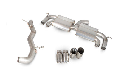 Scorpion Non-Res Cat Back Exhaust (Daytona) - Volkswagen Golf Mk7 R (14-16)