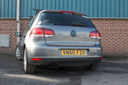 Scorpion Non-Res Cat Back Exhaust - Volkswagen Golf MK6 2.0 GT TDI (09-13)