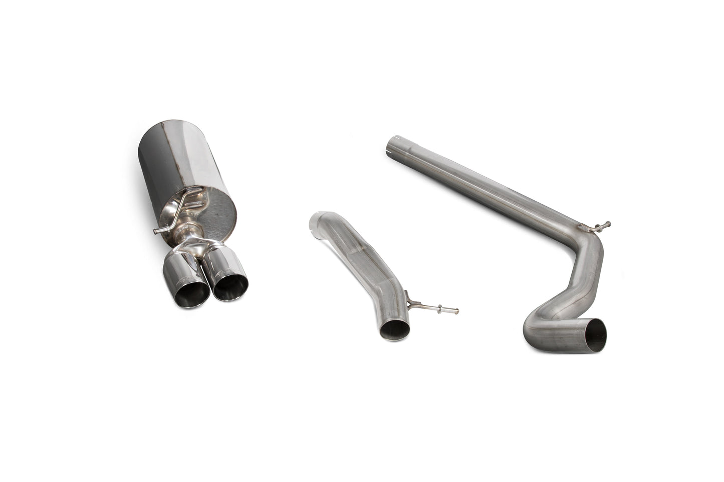 Scorpion Non-Res Cat Back Exhaust - Volkswagen Polo GTI 1.8T 6C (15-17)