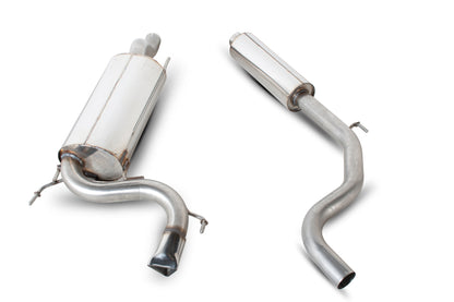 Scorpion Resonated Cat Back Exhaust - Vauxhall Corsa D VXR