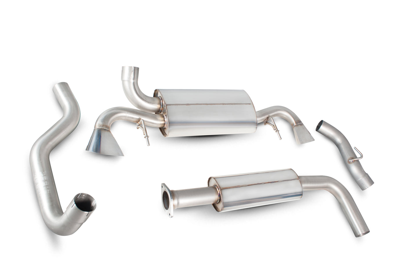 Scorpion Resonated Secondary Cat Back Exhaust - Vauxhall Astra J VXR (12-18)