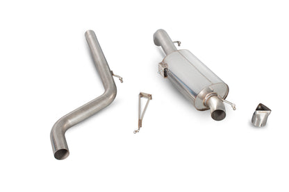 Scorpion Non-Res Cat Back Exhaust - Vauxhall Corsa D VXR