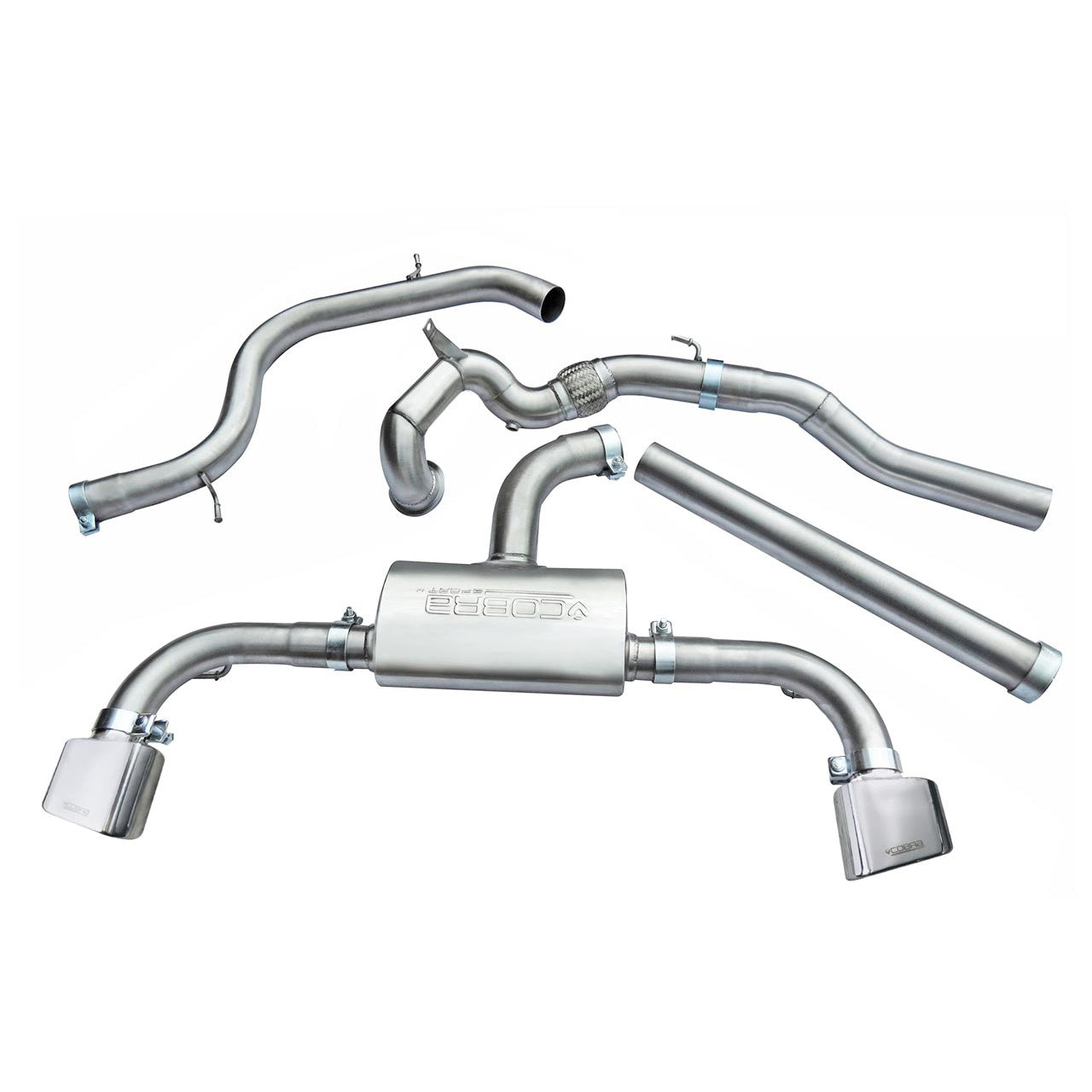 Cobra Turbo Back Performance Exhaust - Seat Leon Cupra 280/290/300 Pre-GPF ((14-18))