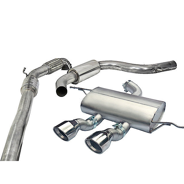 Cobra Turbo Back Performance Exhaust - Seat Leon Cupra R Mk2 1P 2.0 TFSI (10-12)