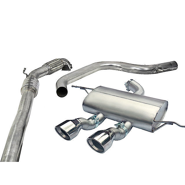 Cobra Turbo Back Performance Exhaust - Seat Leon Cupra R Mk2 1P 2.0 TFSI (10-12)