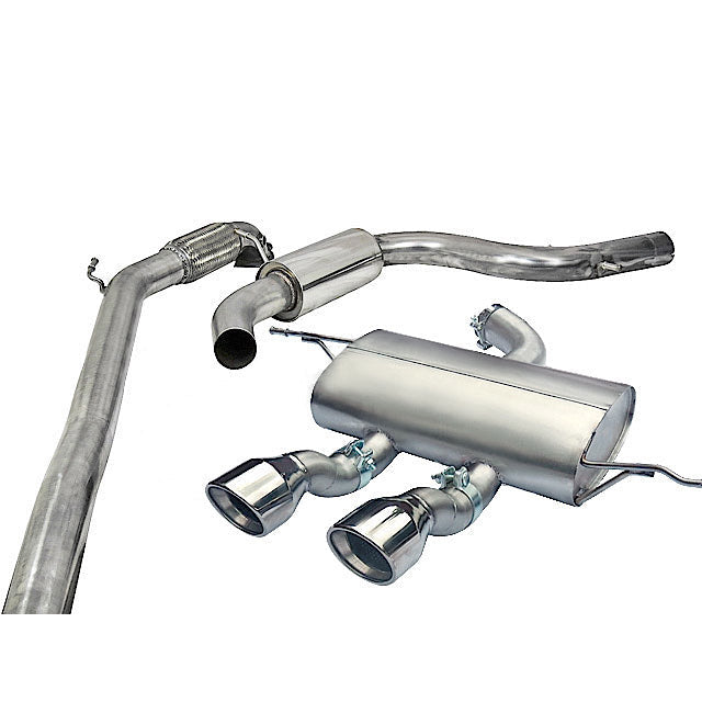 Cobra Turbo Back Performance Exhaust - Seat Leon Cupra R Mk2 1P 2.0 TFSI (10-12)