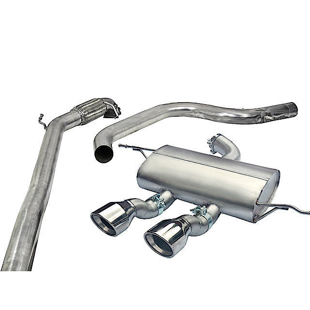 Cobra Turbo Back Performance Exhaust - Seat Leon Cupra R Mk2 1P 2.0 TFSI (10-12)