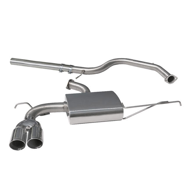 Cobra Cat Back Performance Exhaust - Seat Leon Mk2 1P 2.0 TDI CR140 (04-12)