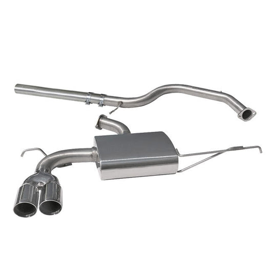 Cobra Cat Back Performance Exhaust - Seat Leon FR Mk2 1P 2.0 TDI CR170 (05-13)