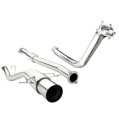 Cobra 3" Race Turbo Back Performance Exhaust - Subaru Impreza WRX/STI Turbo (01-07)