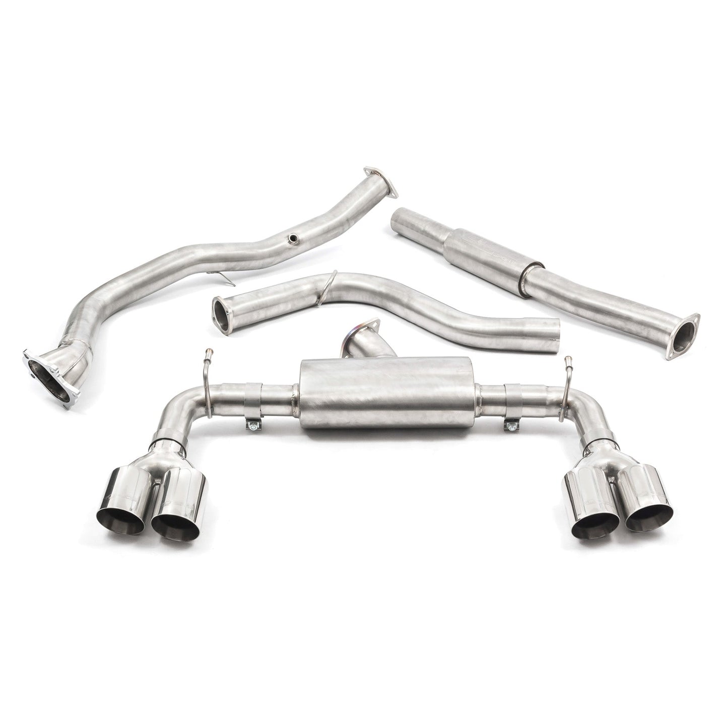 Cobra Turbo Back Performance Exhaust - Subaru Impreza STI Turbo Hatchback (08-11)