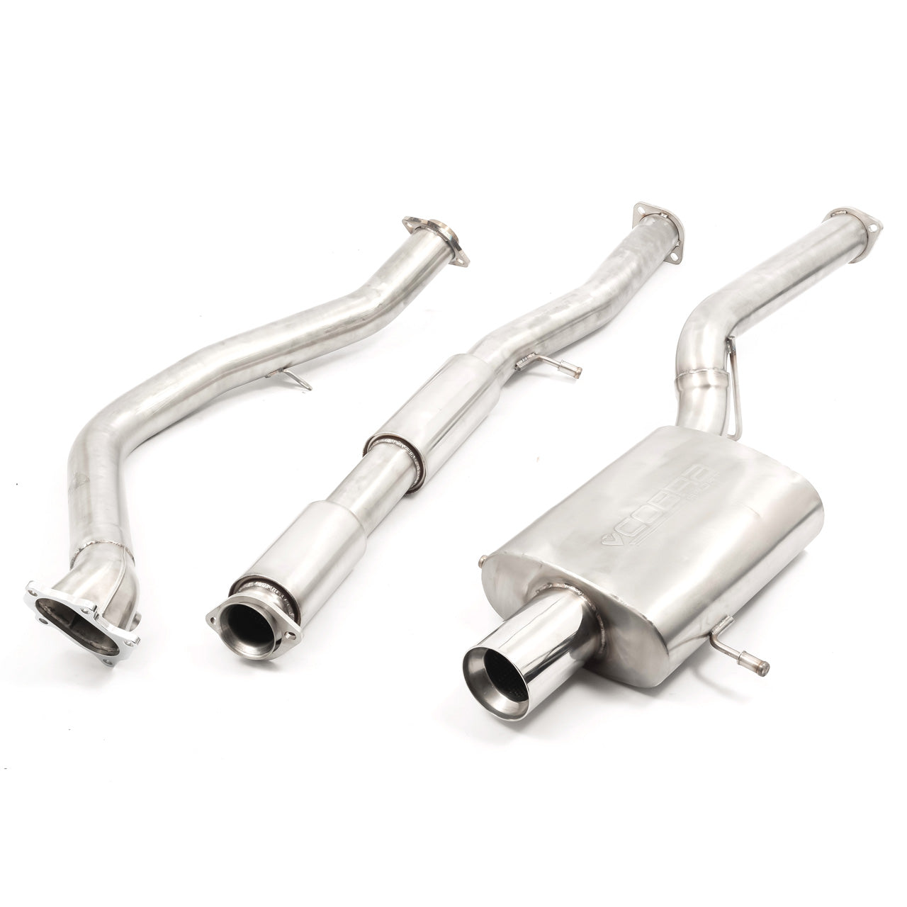 Cobra Track Turbo Back Performance Exhaust - Subaru Impreza WRX/STI Turbo (01-07)