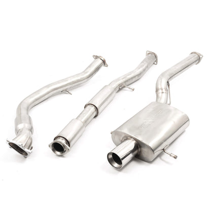 Cobra Track Turbo Back Performance Exhaust - Subaru Impreza WRX/STI Turbo (01-07)