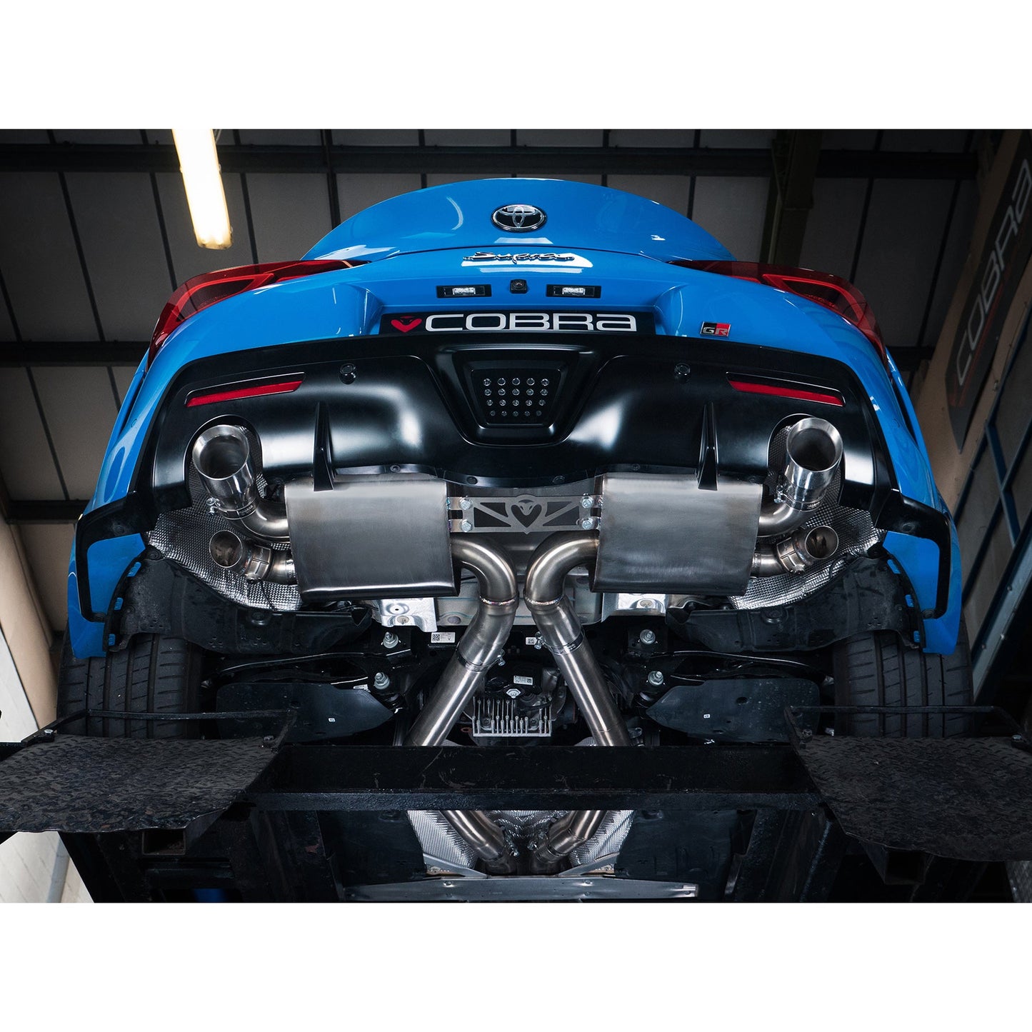 Cobra Valved GPF/PPF Back Performance Exhaust for Toyota GR Supra (A90 Mk5)