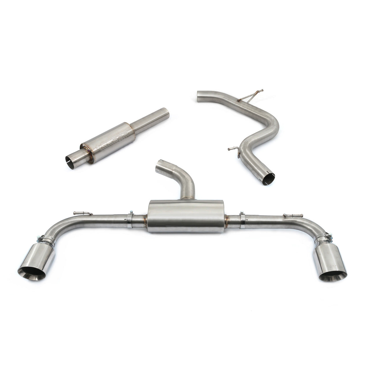 Cobra GPF-Back Performance Exhaust - VW Golf GTI Mk8 2.0 TSI (20-)