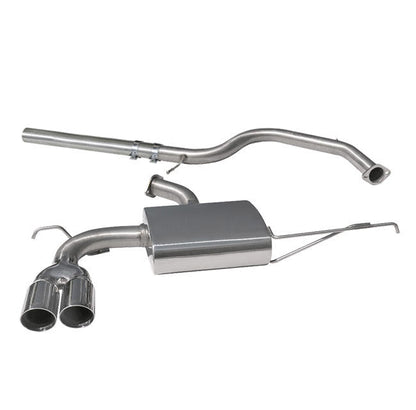 Cobra Cat Back Performance Exhaust - VW Golf Mk5 2.0 GT TDI 140PS (04-09)