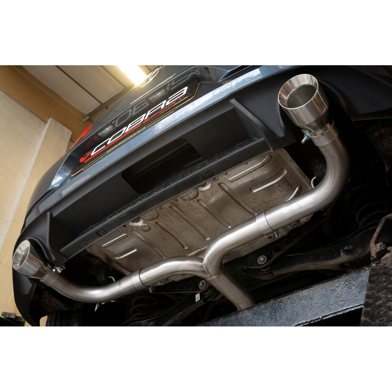 Cobra Venom Box Delete Race Cat Back Performance Exhaust - VW Golf GTI Mk7 (12-17)