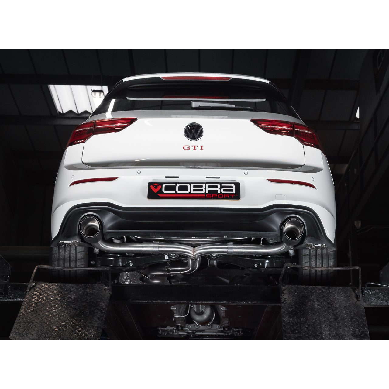 Cobra Box Delete Race GPF-Back Performance Exhaust - VW Golf GTI Mk8 2.0 TSI (20-)