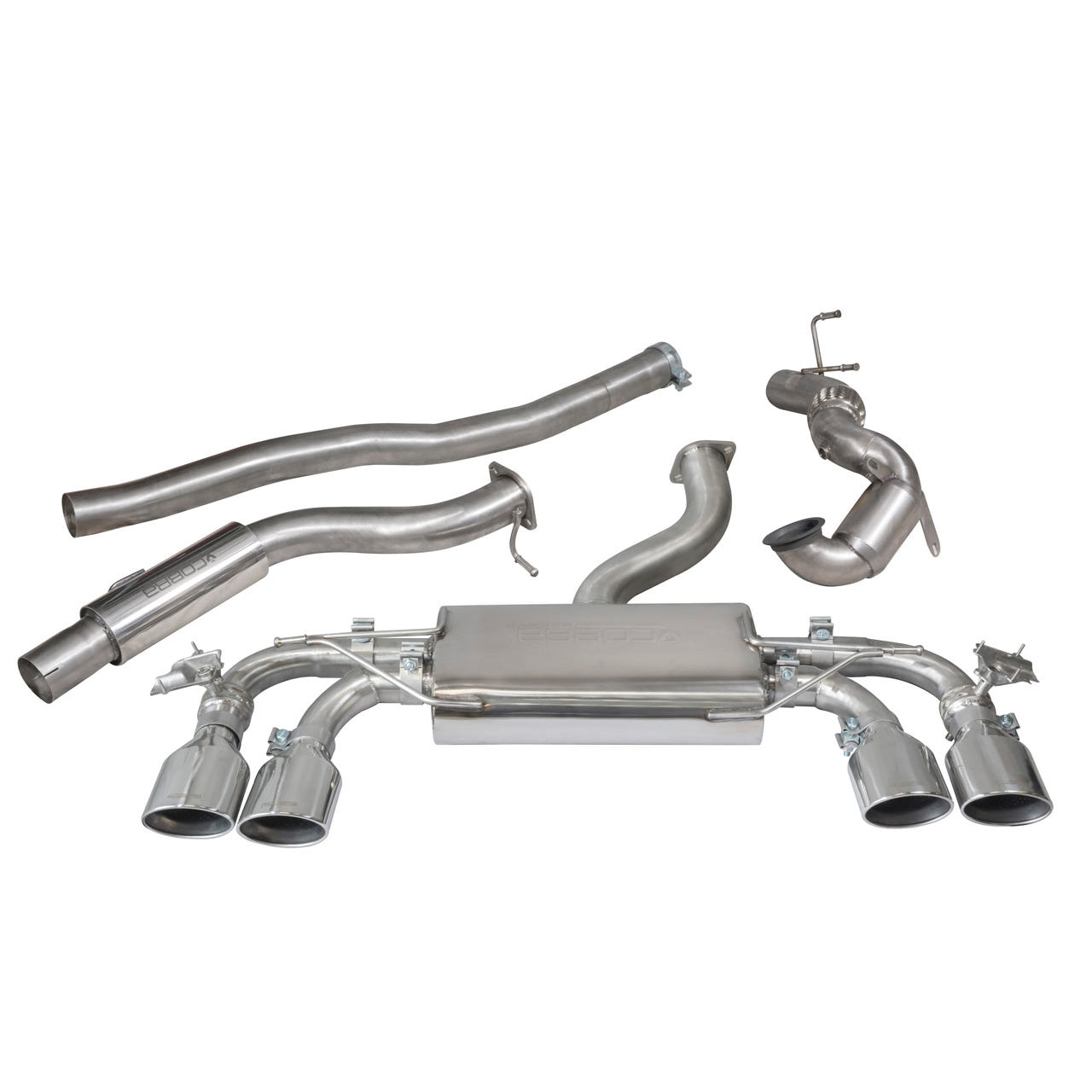 Cobra Turbo Back Performance Exhaust - VW Golf R Mk7.5 (18-20)