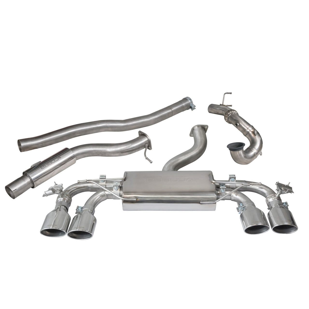 Cobra Turbo Back Performance Exhaust - VW Golf R Mk7 (12-18)