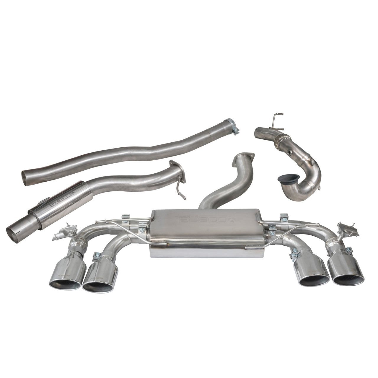 Cobra Turbo Back Performance Exhaust - VW Golf R Mk7.5 (18-20)