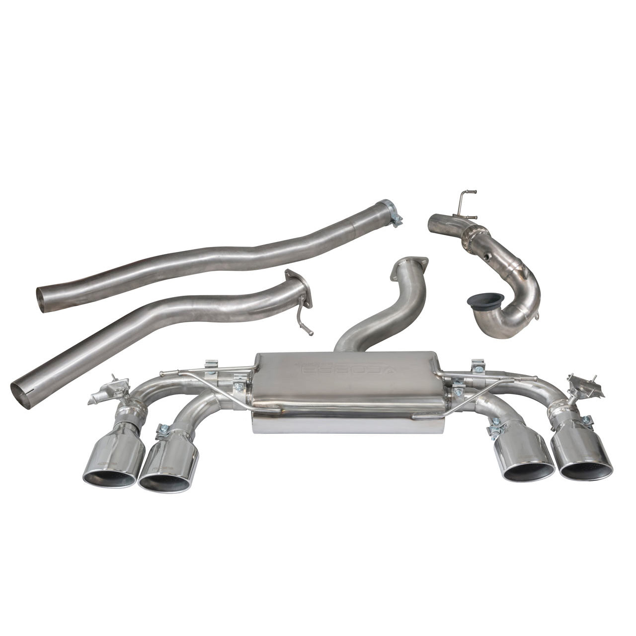 Cobra Turbo Back Performance Exhaust - VW Golf R Mk7 (12-18)