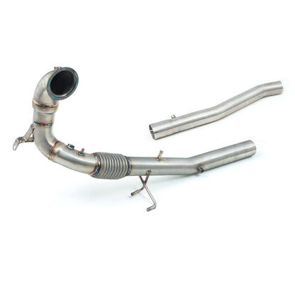 Cobra Front Downpipe Sports Cat / Decat Performance Exhaust - VW Golf R Mk8 (21-)