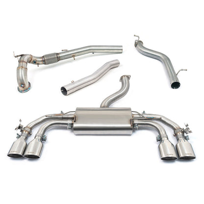 Cobra Valved Turbo Back Performance Exhaust - VW Golf R Mk8 (21-)
