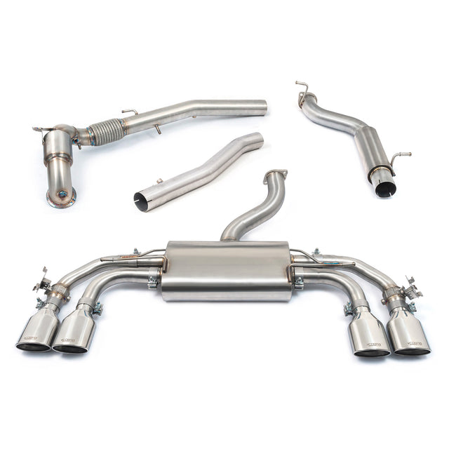 Cobra Valved Turbo Back Performance Exhaust - VW Golf R Mk8 (21-)