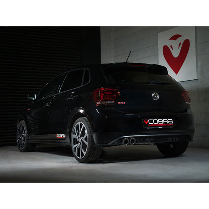 Cobra Rear Box Delete Race GPF-Back Performance Exhaust - VW Polo GTI AW Mk6 2.0 TSI (17-21)