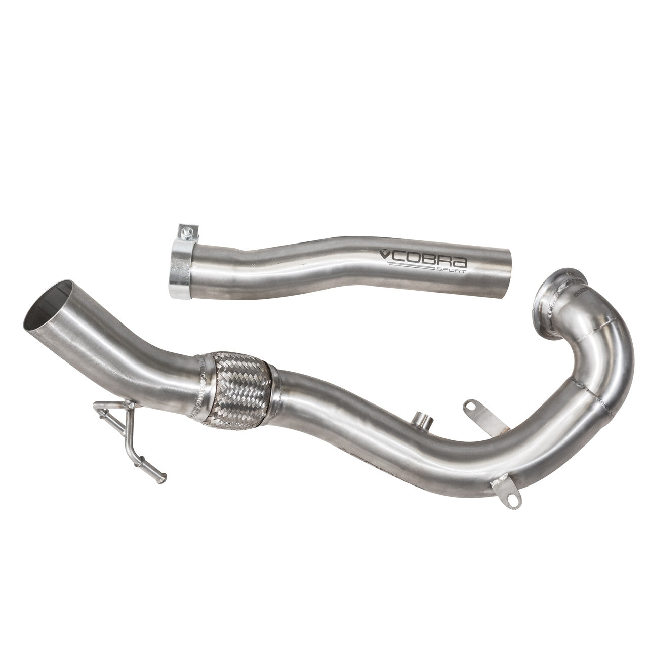 Cobra Sports Cat / Decat Front Downpipe Performance Exhaust - VW Polo GTI 6C 1.8 TSI (15-17)