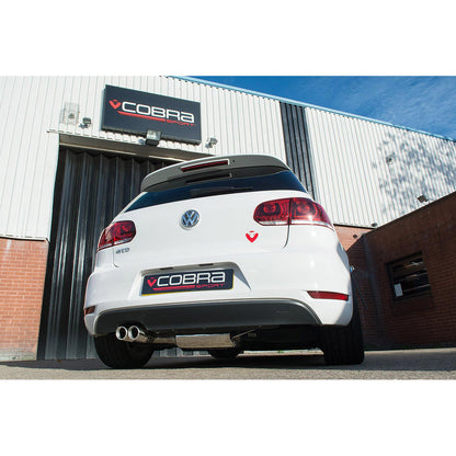 Cobra Cat Back Performance Exhaust - VW Golf Mk6 2.0 GT TDI 140PS (09-13)