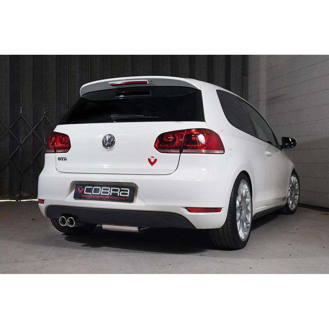 Cobra Cat Back Performance Exhaust - VW Golf Mk6 2.0 GT TDI 140PS (09-13)