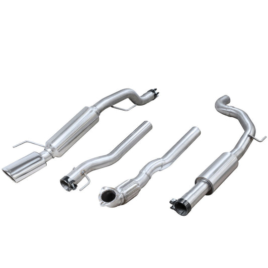Cobra Cat Back Performance Exhaust - Vauxhall Corsa E 1.0 Turbo (15-19)
