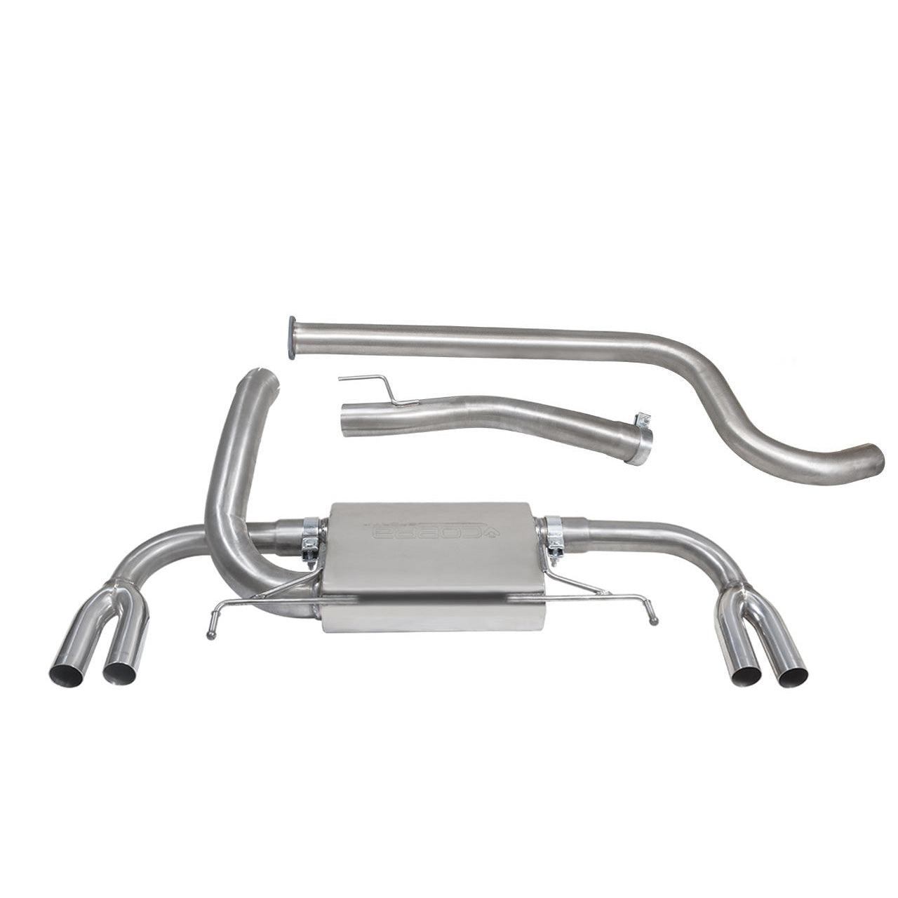 Cobra Cat Back Sports Exhaust System - Vauxhall Astra J VXR (12-19)