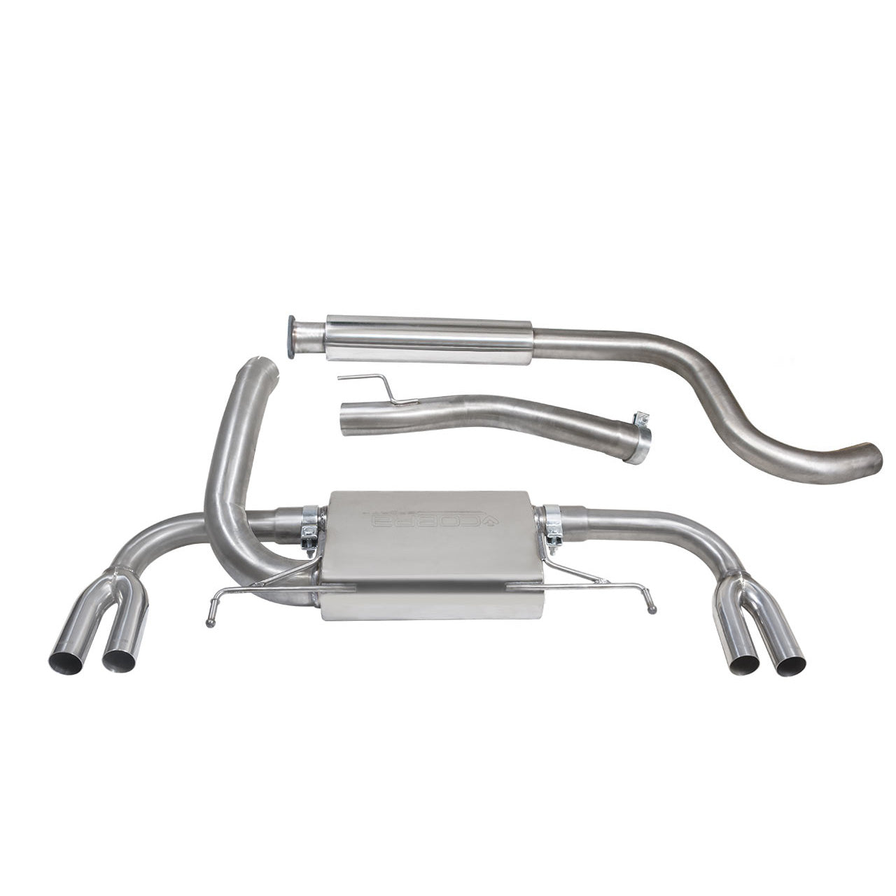 Cobra Cat Back Sports Exhaust System - Vauxhall Astra J VXR (12-19)