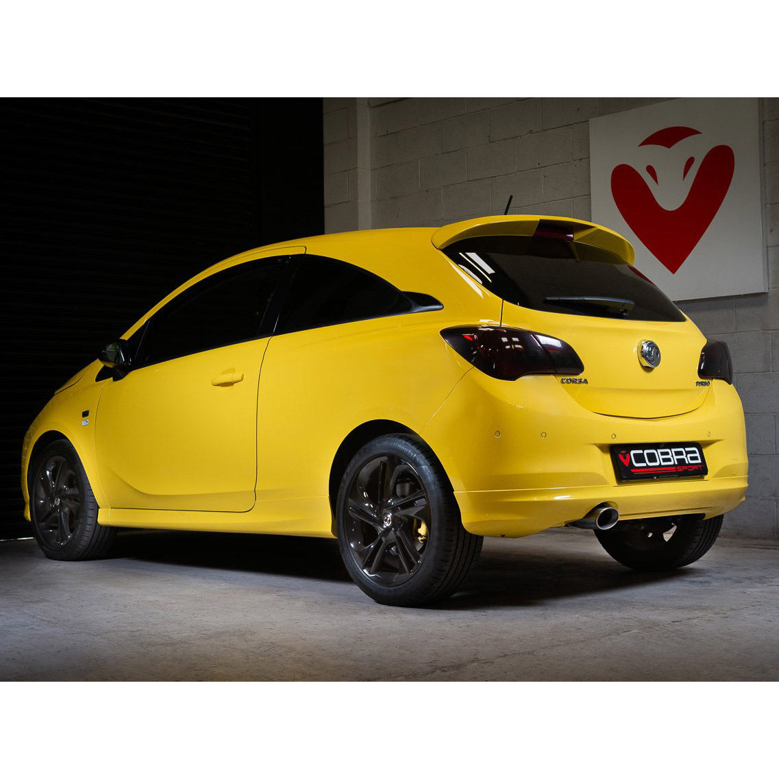 Cobra Rear Box Section Performance Exhaust - Vauxhall Corsa E 1.0 Turbo (15-19)