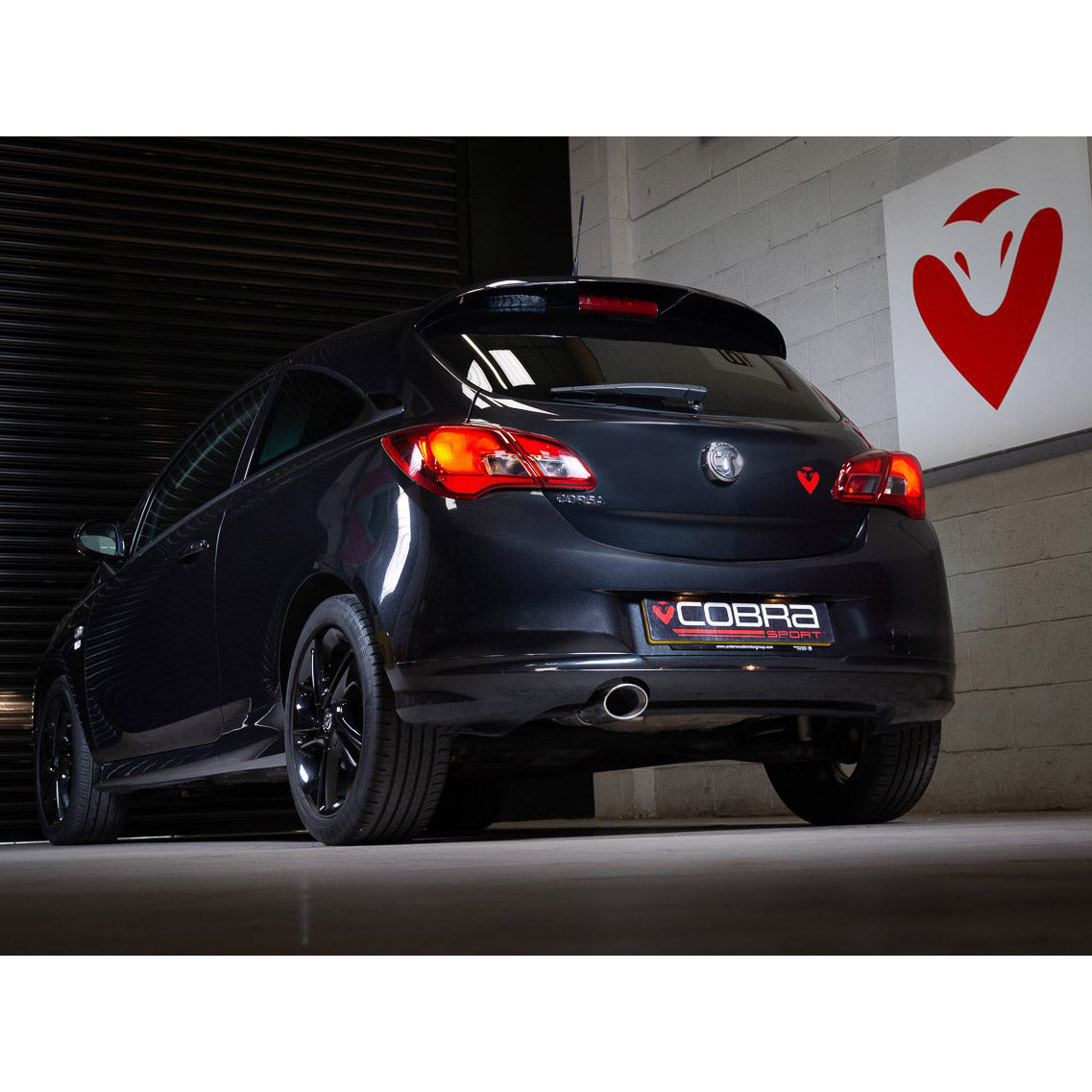 Cobra Rear Box Section Performance Exhaust - Vauxhall Corsa E 1.2 N/A (15-19)