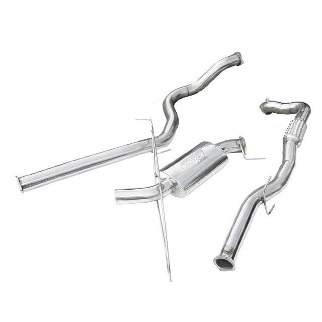 Cobra Turbo Back Performance Exhaust - Vauxhall Corsa D VXR (07-09)